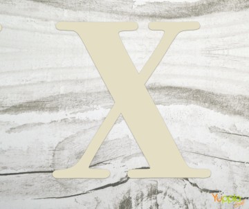 Maxi lettere - X