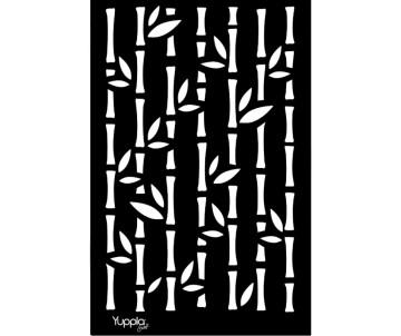 BLACK Stencil - foresta di...